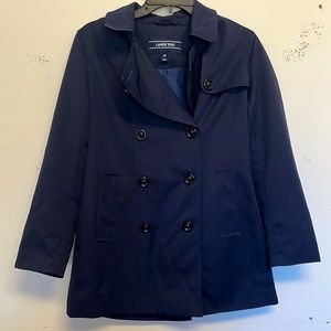 Lands End 2p navy blue jacket 🧥